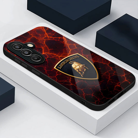 Samsung Galaxy A36 Premium Acrylic Shockproof Glass Back Case (SpeedFlare)