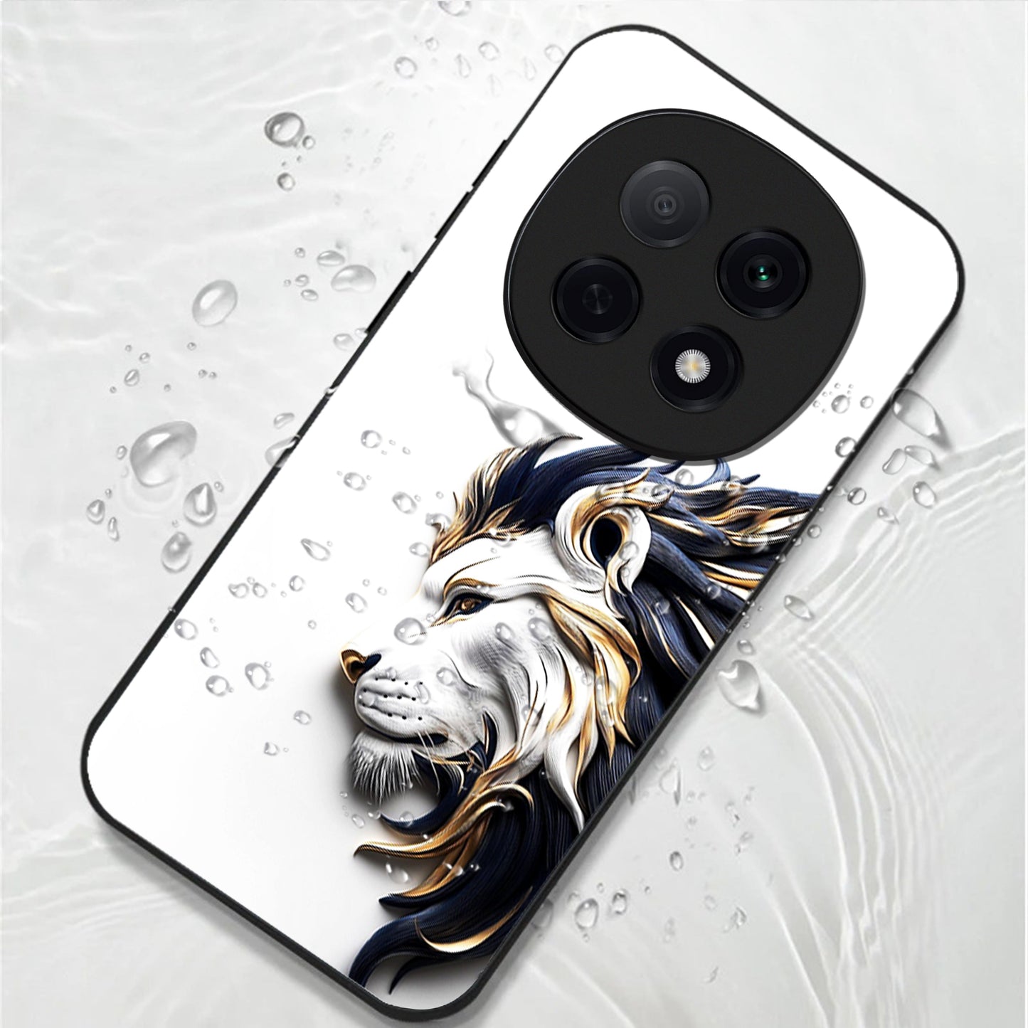 OPPO F29 Pro 5G Premium Acrylic Shockproof Glass Back Case (King’s Flow)