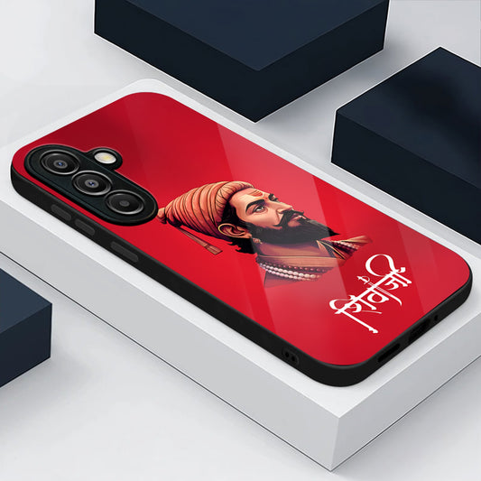 Samsung Galaxy A36 Premium Acrylic Shockproof Glass Back Case (Maratha)