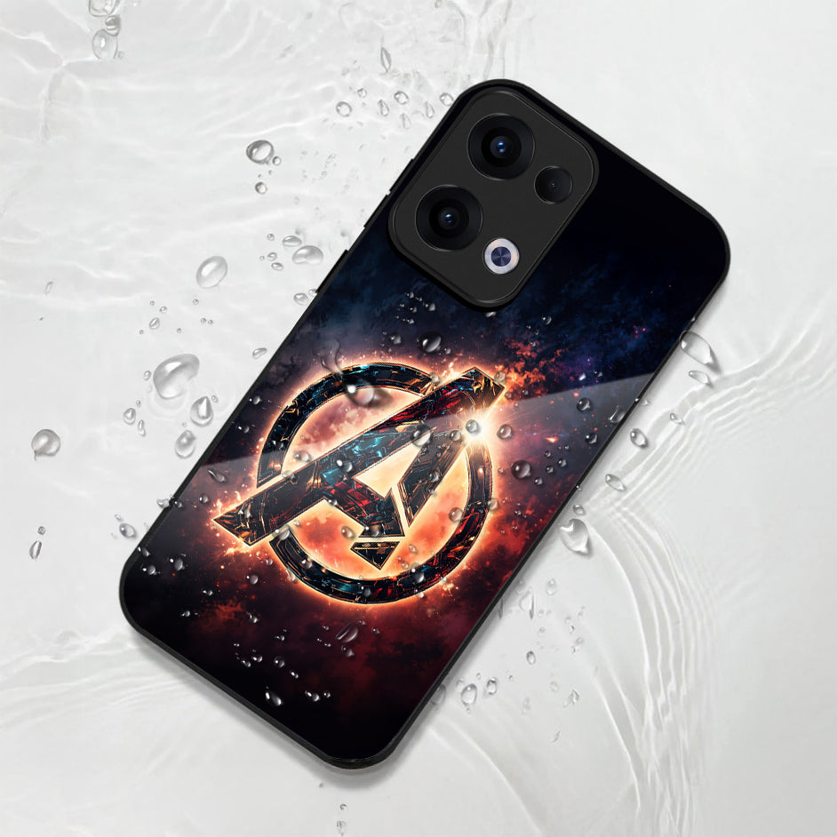 Oppo Reno 13 5G Premium Acrylic Shockproof Glass Back Case (Infinity Guard)