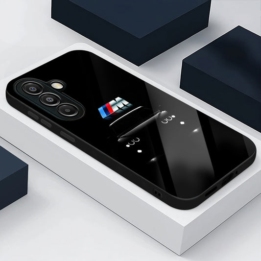 Samsung Galaxy A56 5G Premium Acrylic Shockproof Glass Back Case (Motorsport Edition)