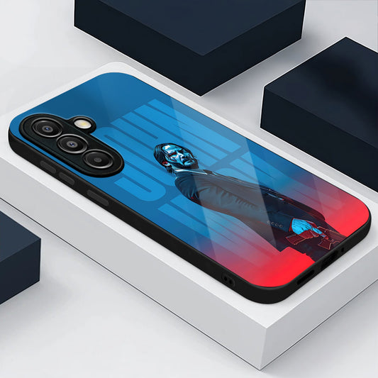 Samsung Galaxy A56 Premium Acrylic Shockproof Glass Back Case (John wick)