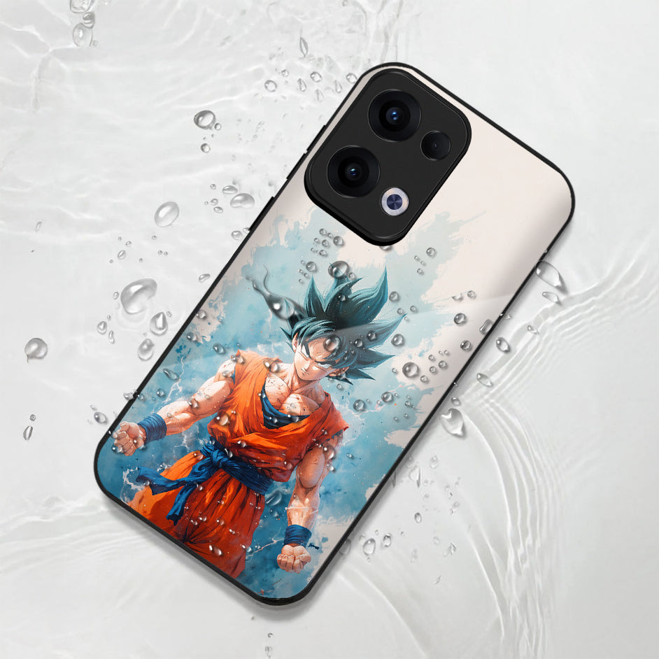 Oppo Reno 13 5G Premium Acrylic Shockproof Glass Back Case (Limitless)