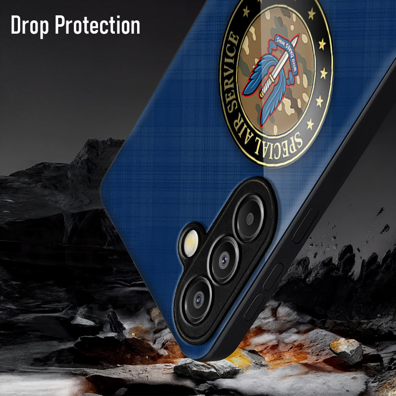 Samsung Galaxy A56 5G Premium Acrylic Shockproof Glass Back Case (Air Service)