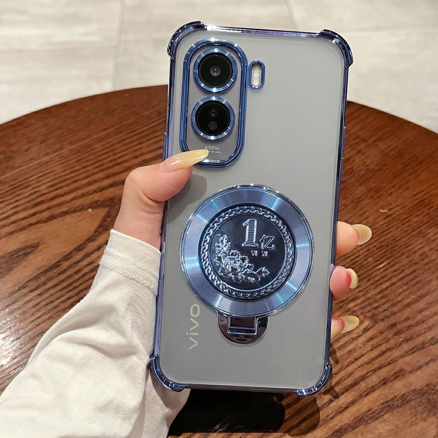 Vivo T5 Pro 5G Premium Billion Wheel Rotating Shockproof Airbags Case