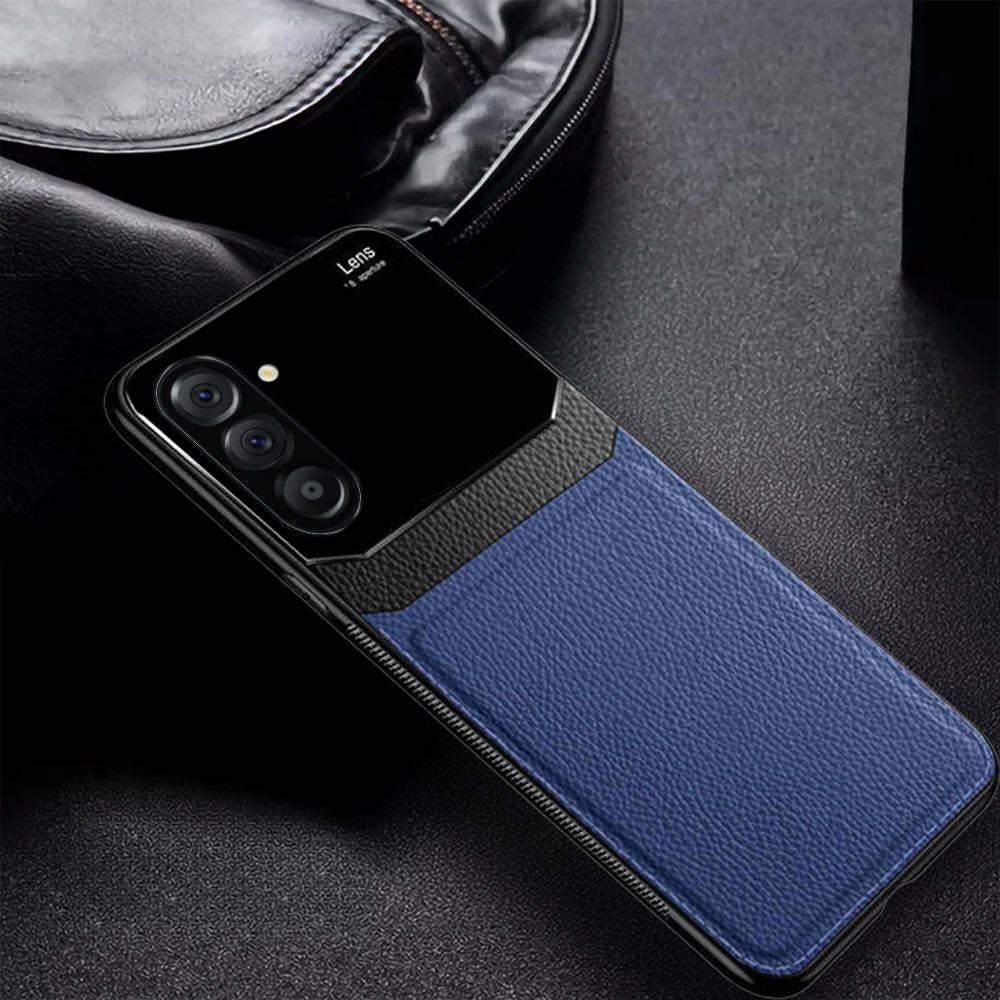 Samsung Galaxy A36 5G Premium Leather Lens Protective Case