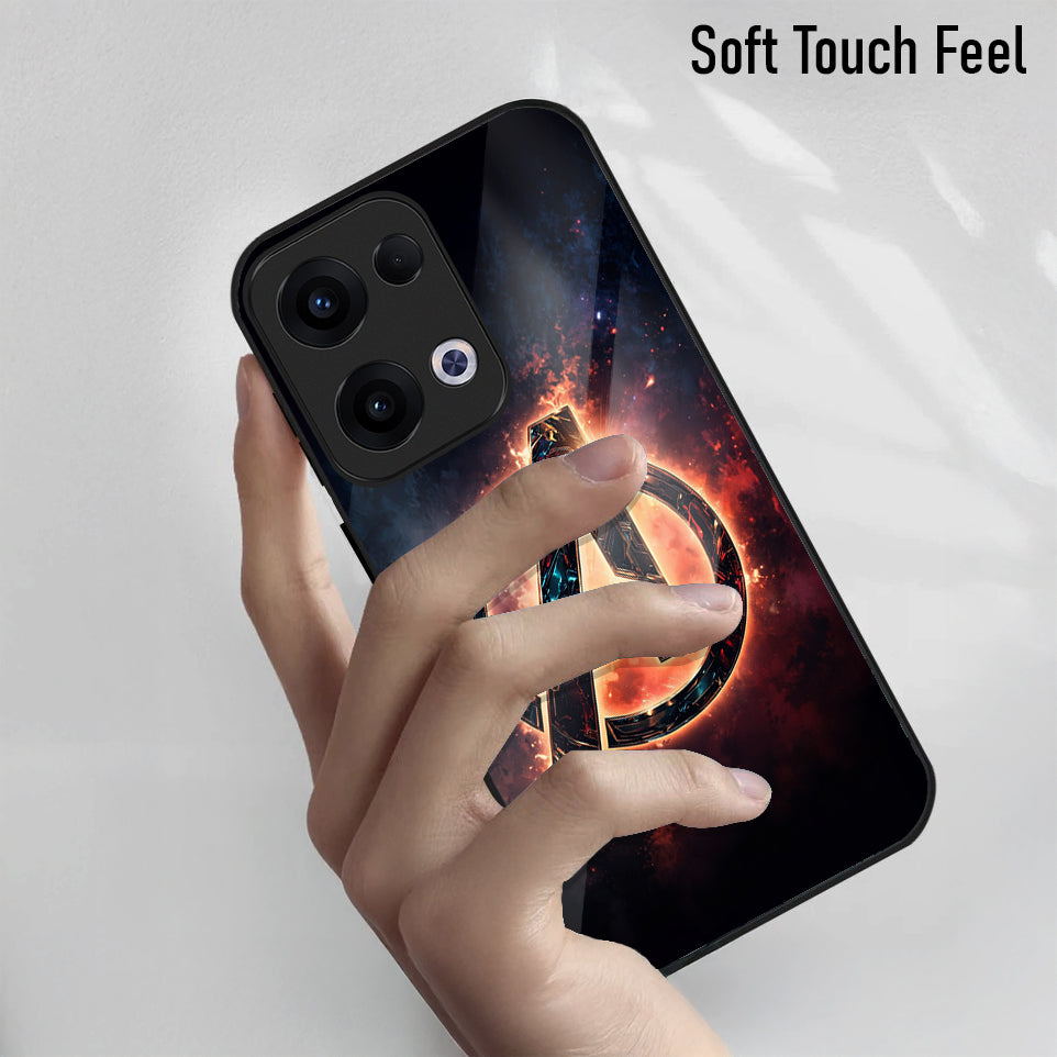 Oppo Reno 13 5G Premium Acrylic Shockproof Glass Back Case (Infinity Guard)