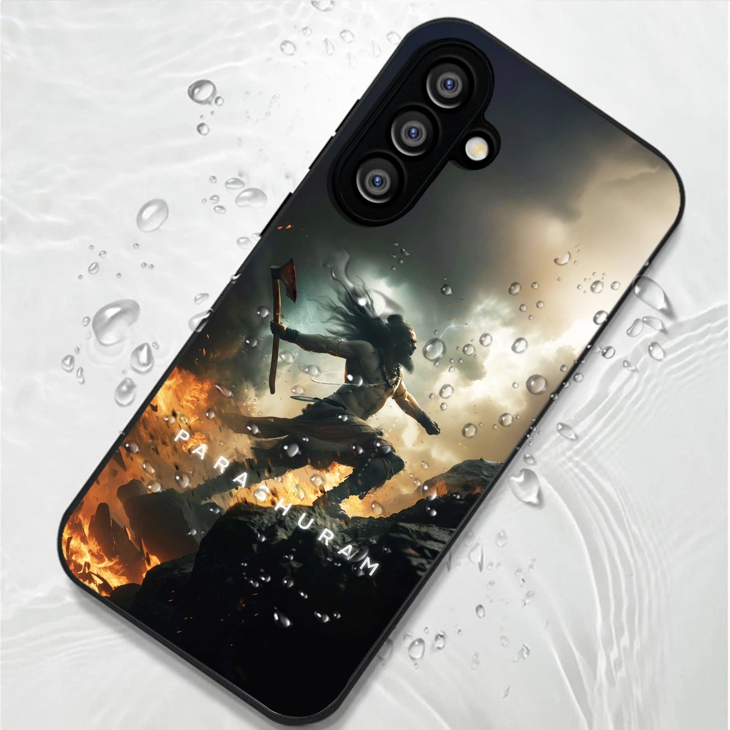 Samsung Galaxy A36 Premium Acrylic Shockproof Glass Back Case (AgniYodha)