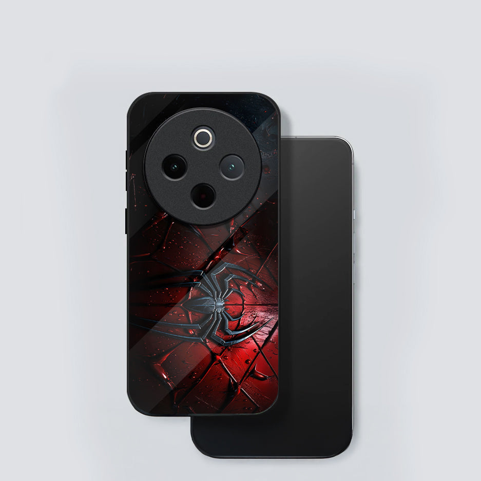 Vivo T4 5G Premium Acrylic Shockproof Glass Back Case (Spider Armor)