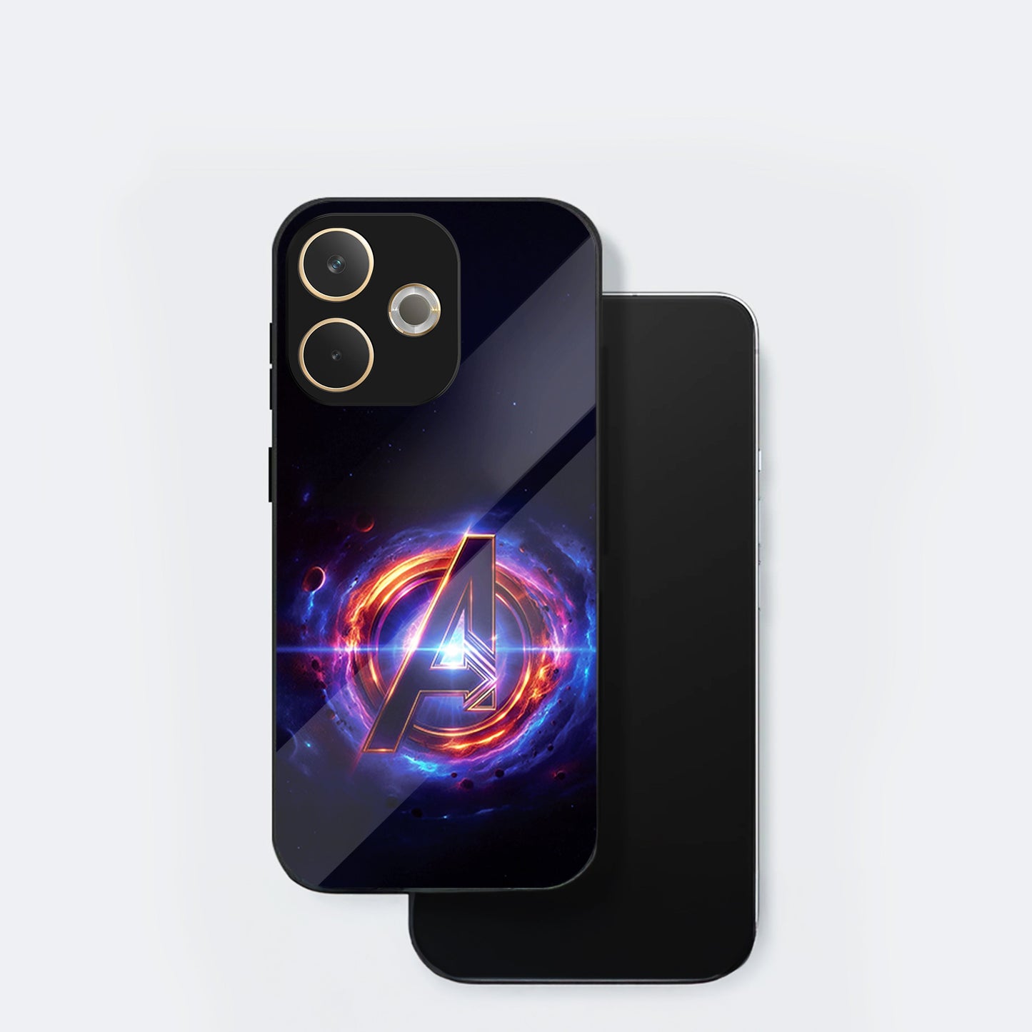 Oppo A5 Pro 5G Premium Acrylic Shockproof Glass Back Case (Endgame Impact)