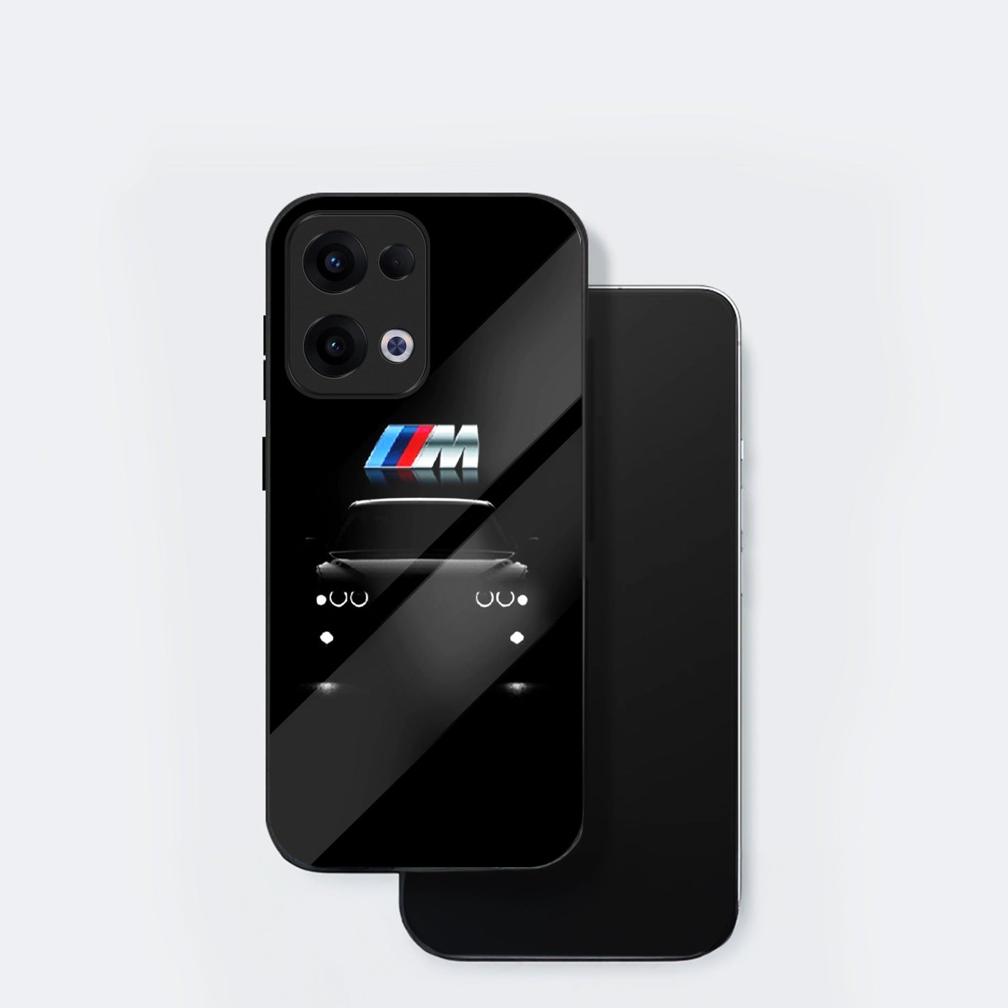 Oppo Reno 13 5G Premium Acrylic Shockproof Glass Back Case (Motorsport Edition)