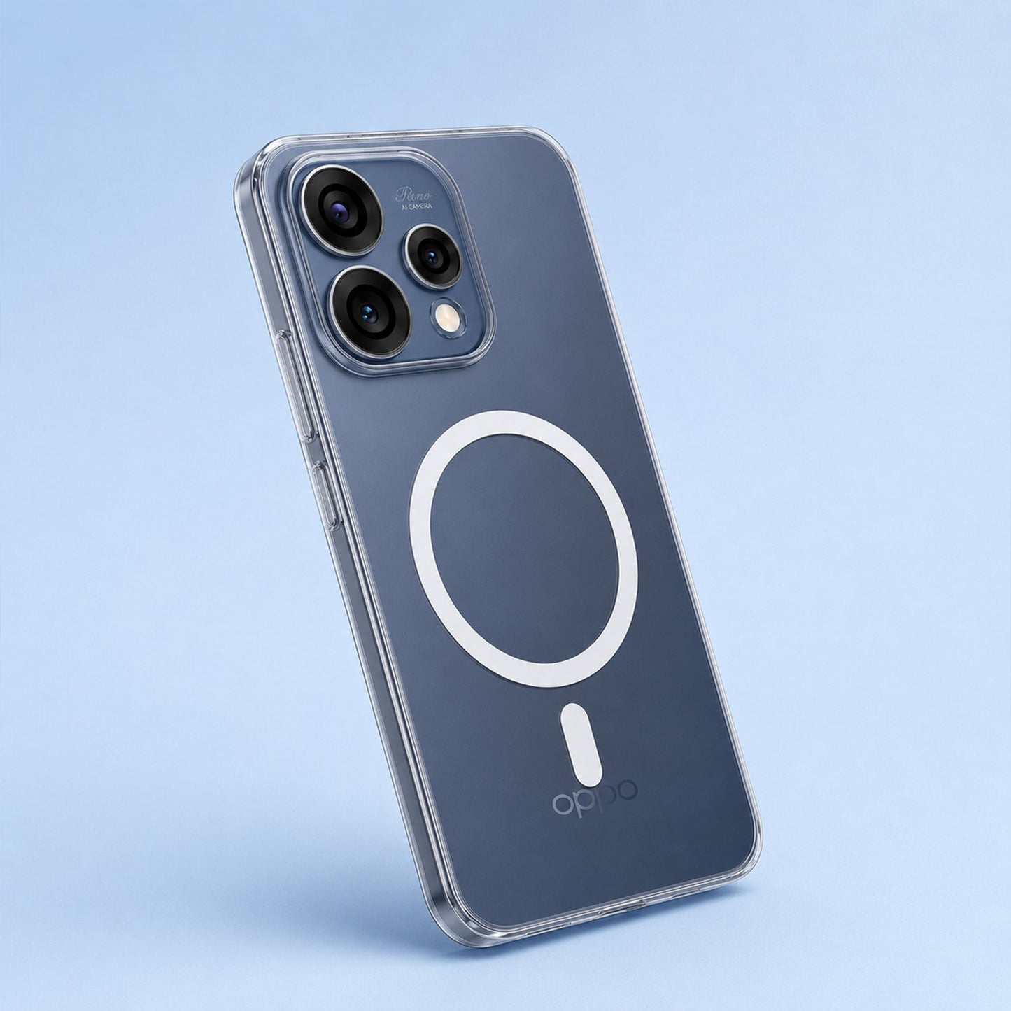 Oppo Reno 15 5G Clear Anti-Yellow MagSafe Protective Case