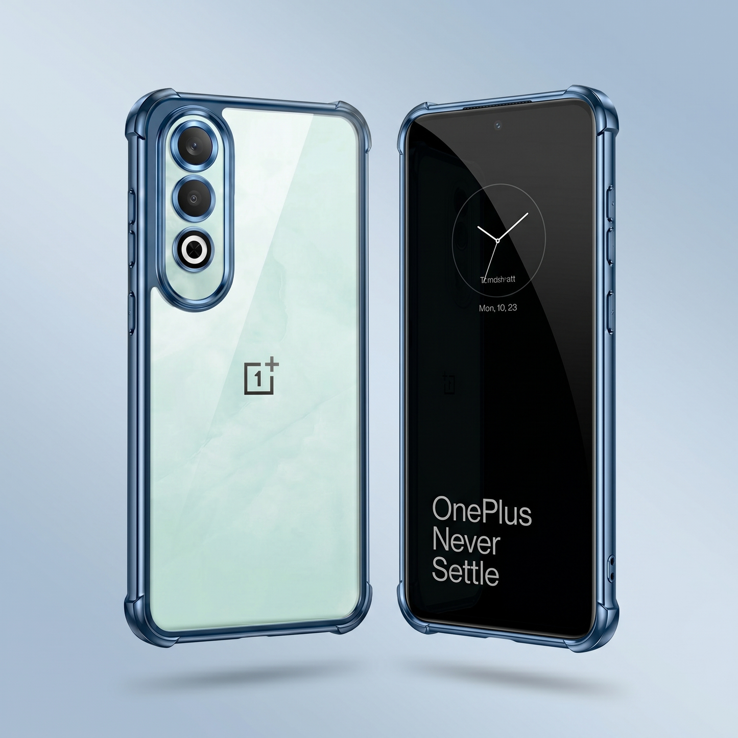OnePlus Nord CE4 5G Anti-Yellow Electroplating Transparent Airbags Case