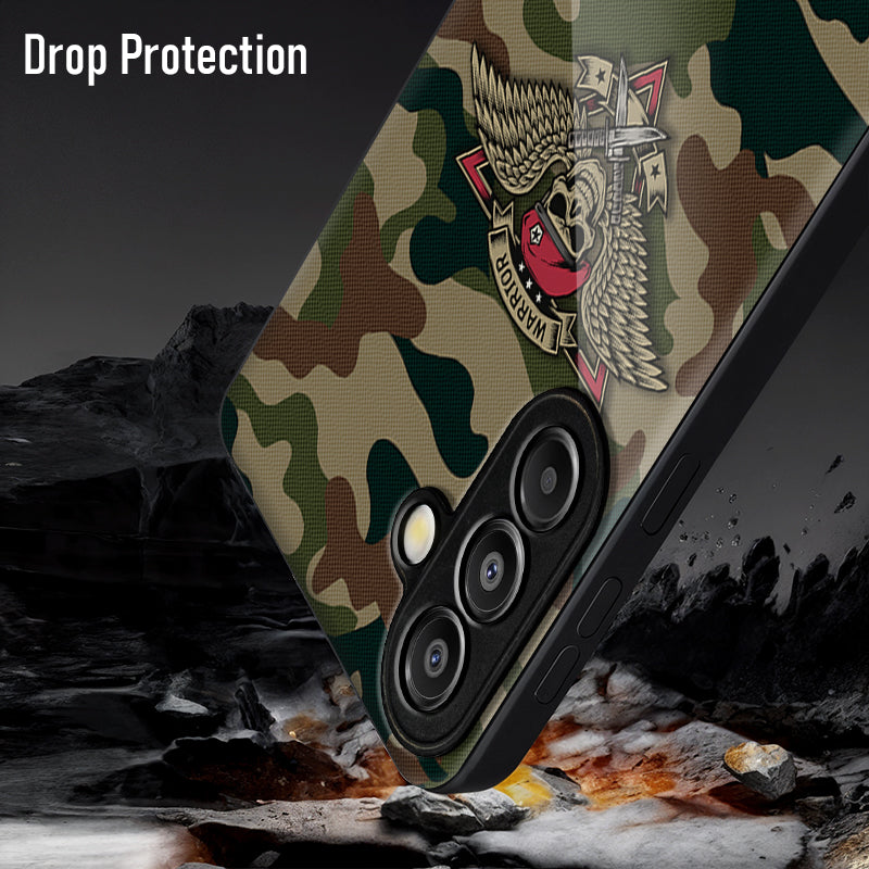 Samsung Galaxy A36 5G Premium Acrylic Shockproof Glass Back Case (Warrior Shield)