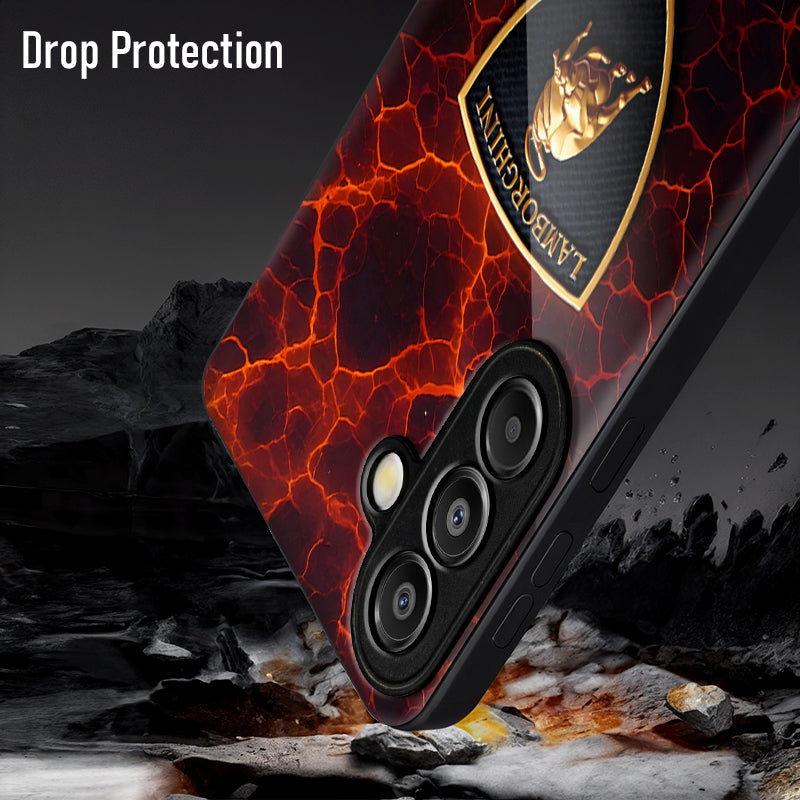 Samsung Galaxy A36 Premium Acrylic Shockproof Glass Back Case (SpeedFlare)