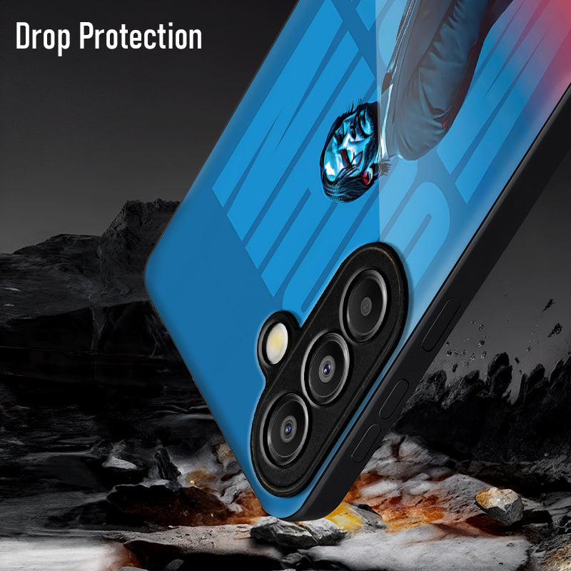 Samsung Galaxy A56 Premium Acrylic Shockproof Glass Back Case (John wick)