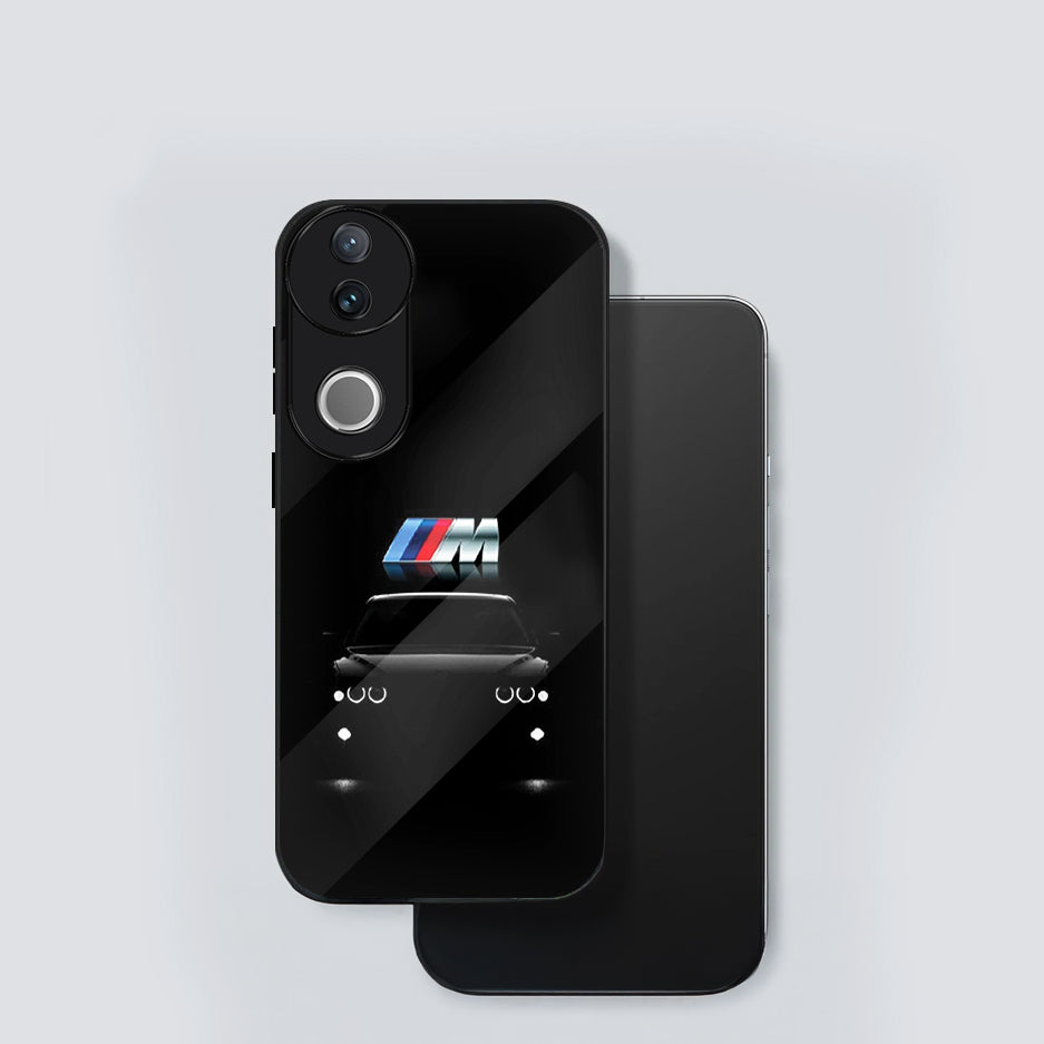 Vivo V50 5G Premium Acrylic Shockproof Glass Back Case (Motorsport Edition)