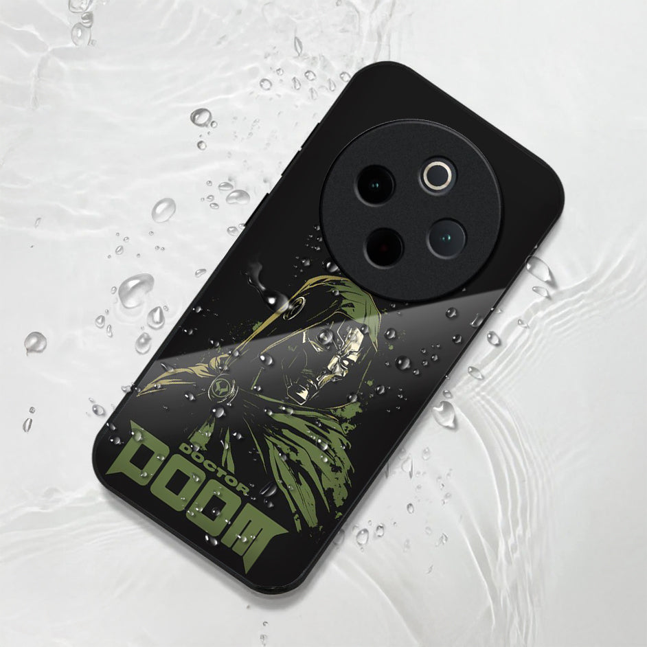 Vivo T4 5G Premium Acrylic Shockproof Glass Back Case (DoomCore)