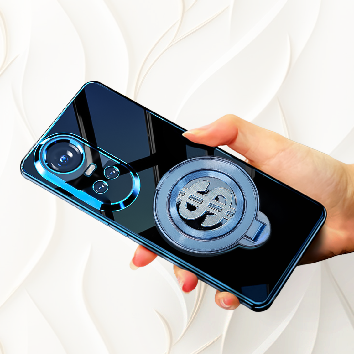 Oppo Reno 10 5G Electroplating Dollar Case