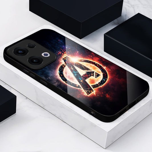 Oppo Reno 13 5G Premium Acrylic Shockproof Glass Back Case (Infinity Guard)