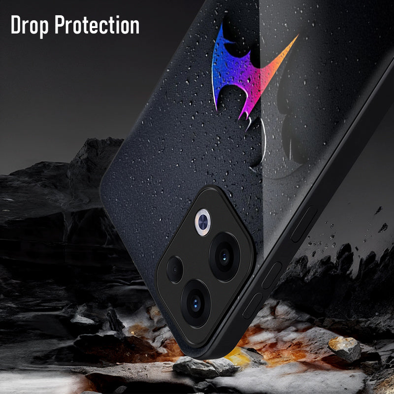 Oppo Reno 13 5G Premium Acrylic Shockproof Glass Back Case (BatGlow)