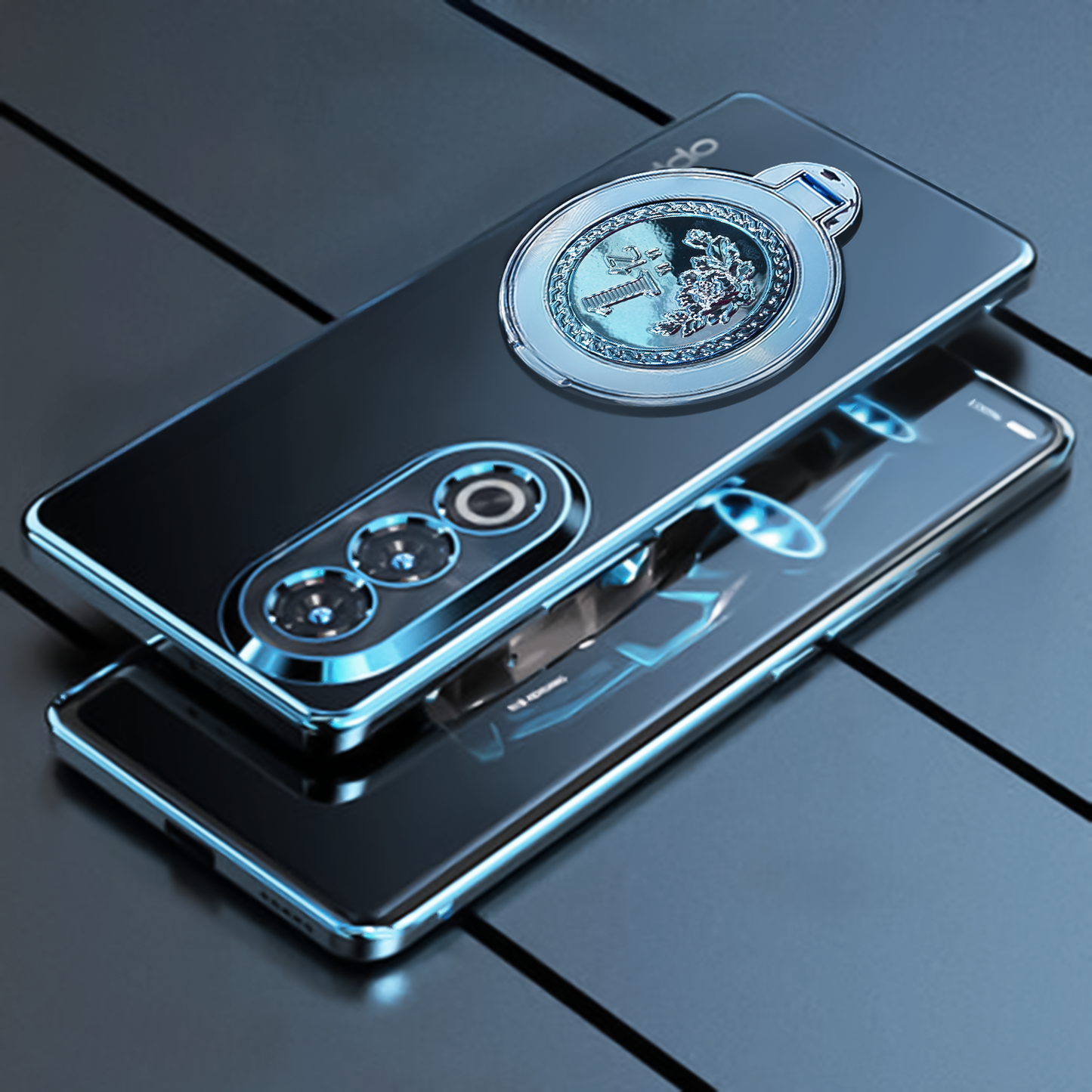Oppo K12x 5G Electroplating Billion Wheel Case