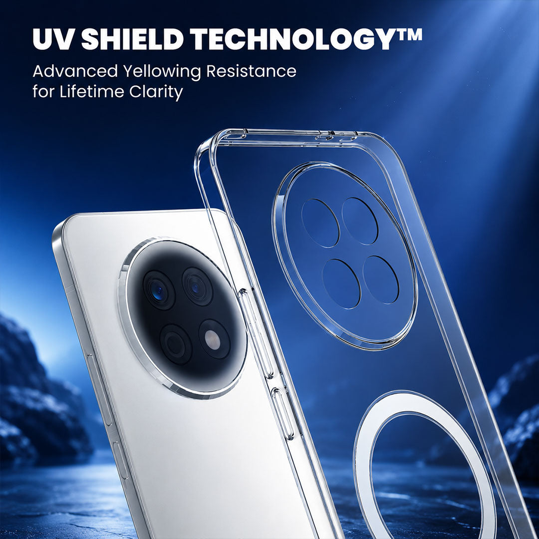 Oppo F31 Pro Plus 5G Clear Anti-Yellow MagSafe Protective Case