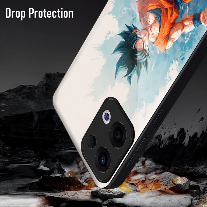 Oppo Reno 13 5G Premium Acrylic Shockproof Glass Back Case (Limitless)