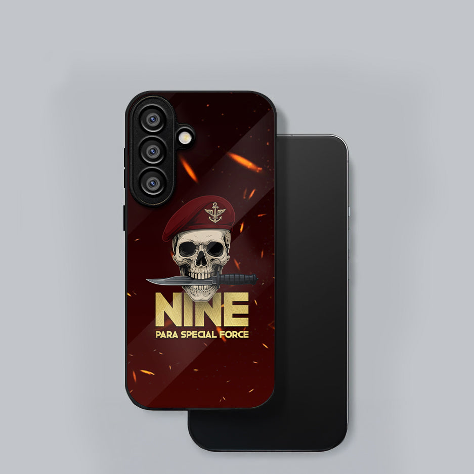 Samsung Galaxy A36 5G Premium Acrylic Shockproof Glass Back Case (Commando Case)