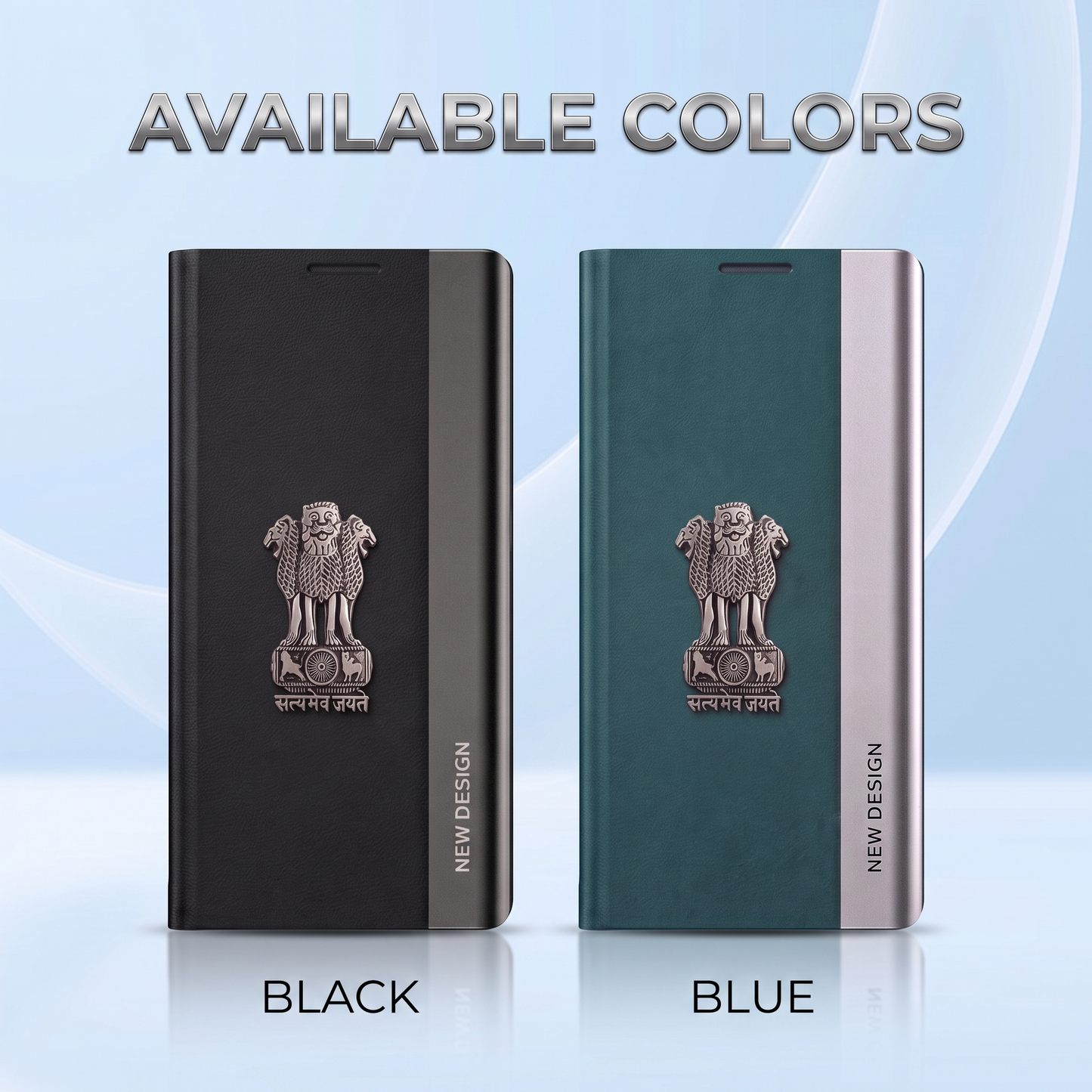Vivo Y58 5G Satyamev Jayate Flip Leather Case