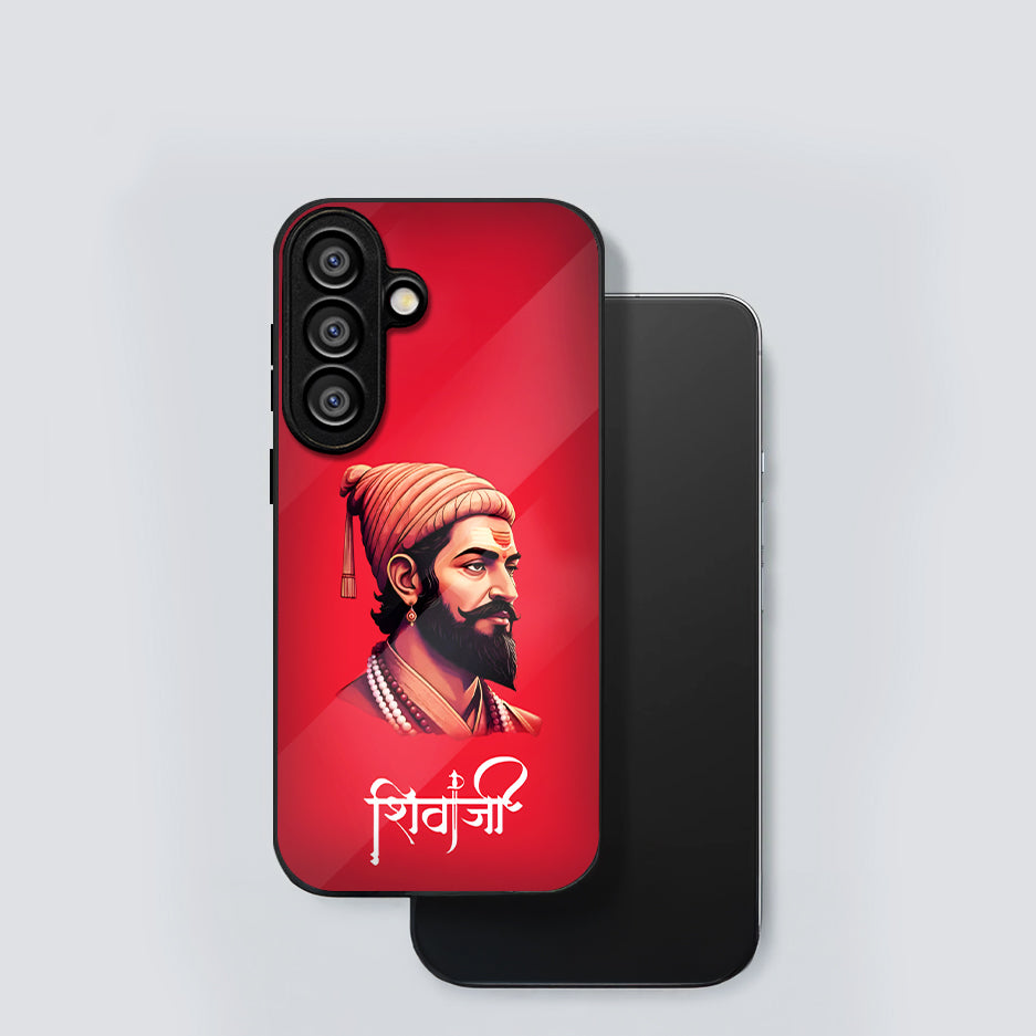 Samsung Galaxy A56 Premium Acrylic Shockproof Glass Back Case (Maratha)