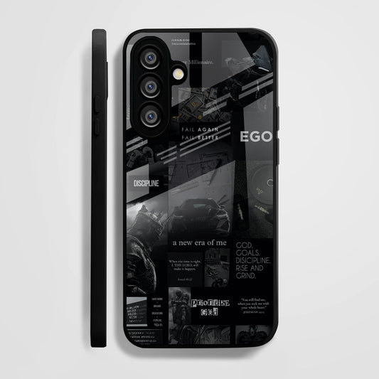 Samsung Galaxy A56 Premium Acrylic Shockproof Glass Back Case (New Era)