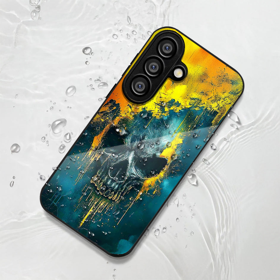 Samsung Galaxy A36 Premium Acrylic Shockproof Glass Back Case (Phantom Guard)