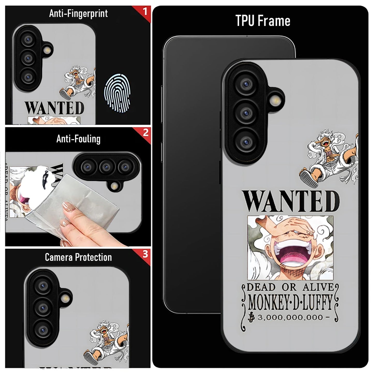 Samsung Galaxy A56 Premium Acrylic Shockproof Glass Back Case (Wanted OP)