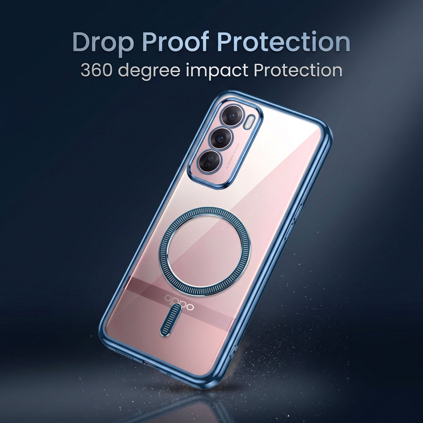 Oppo Reno 12 Pro 5G Electroplated Magnetic Magsafe Case