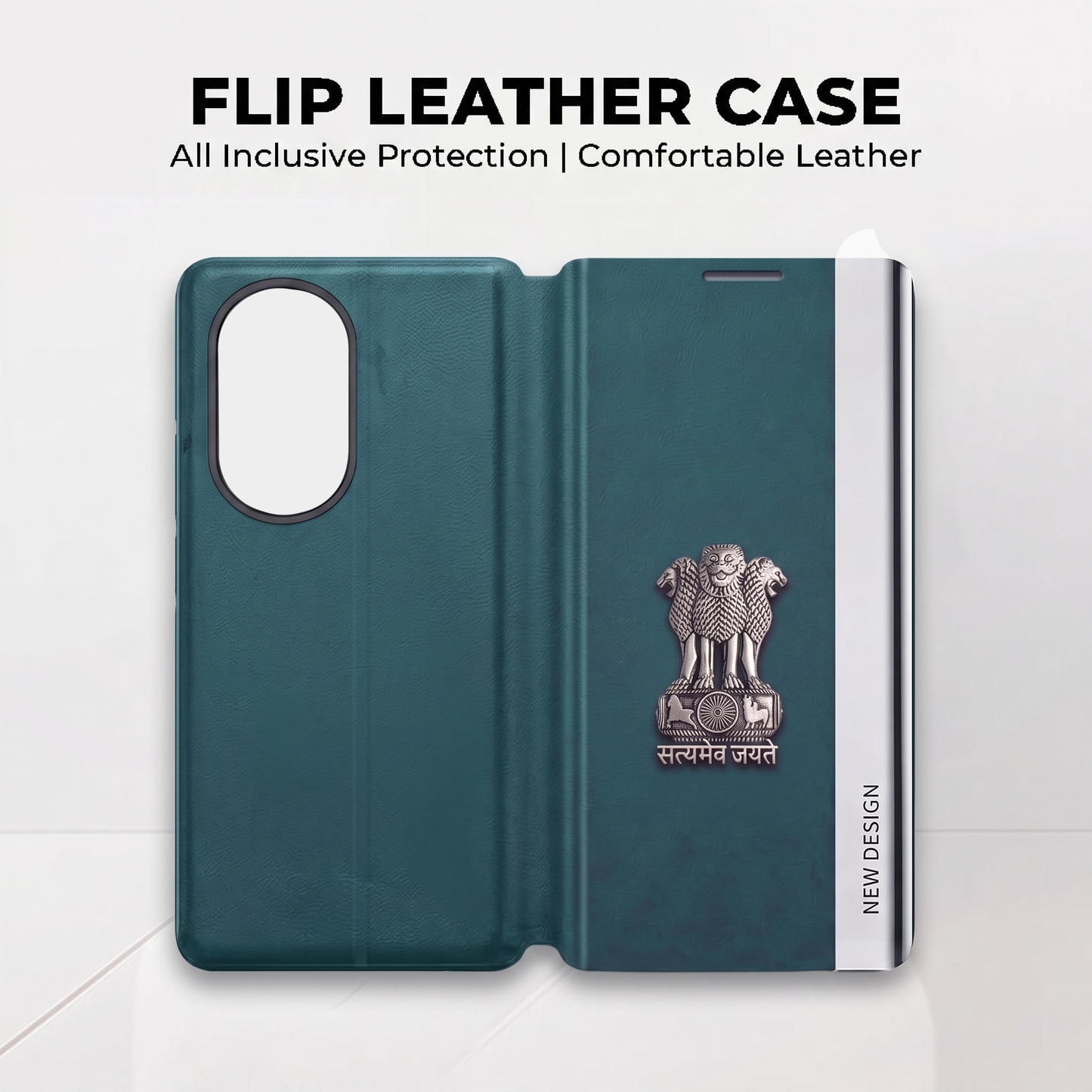 Vivo V40 Pro 5G Satyamev Jayate Flip Leather Case