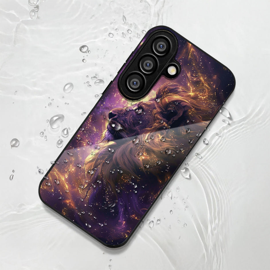 Samsung Galaxy A56 Premium Acrylic Shockproof Glass Back Case (GalaxRoar)