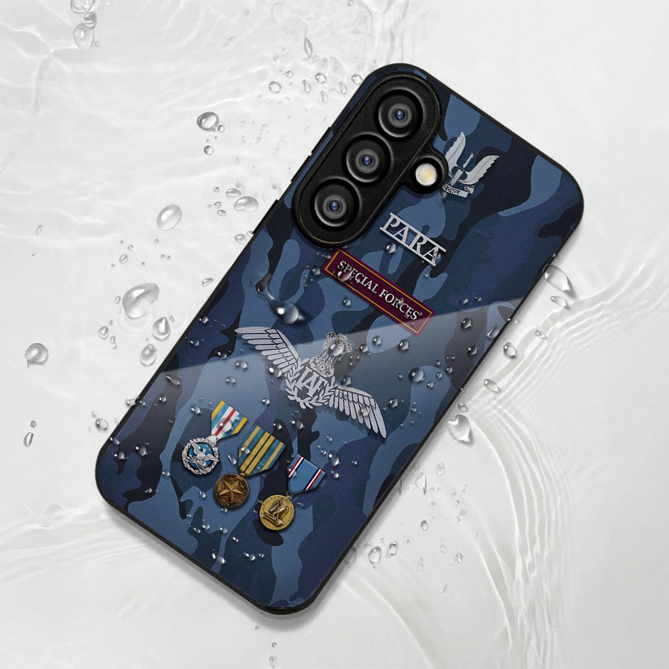 Samsung Galaxy A56 5G Premium Acrylic Shockproof Glass Back Case (Special Forces)