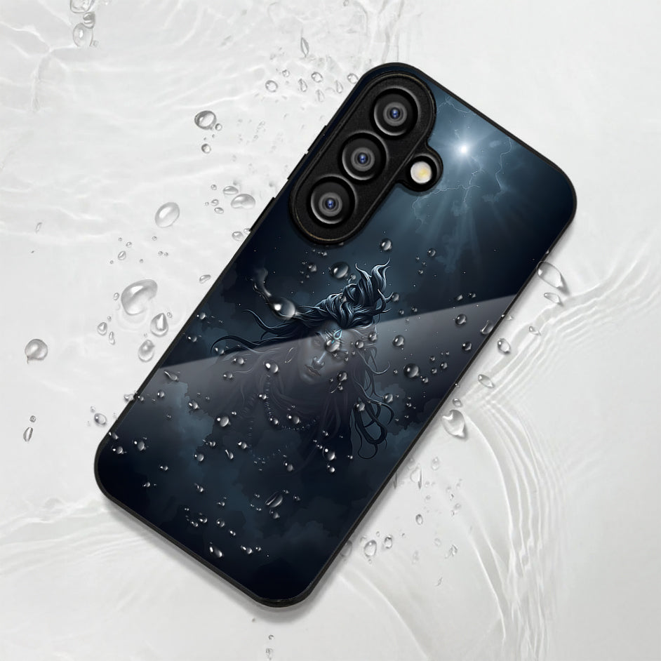 Samsung Galaxy A56 Premium Acrylic Shockproof Glass Back Case (DivineEnergy)