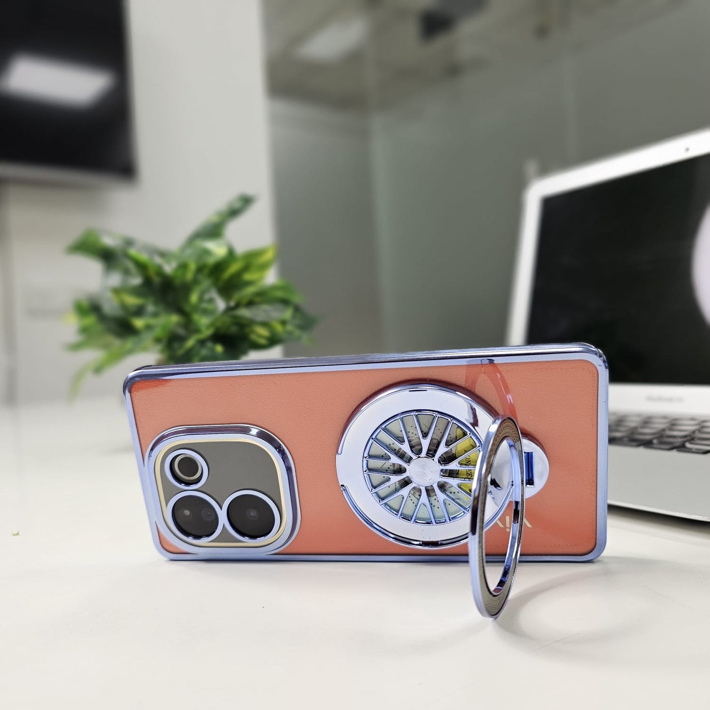 Vivo T3 Pro 5G Ferrari Wheel Electroplating Case