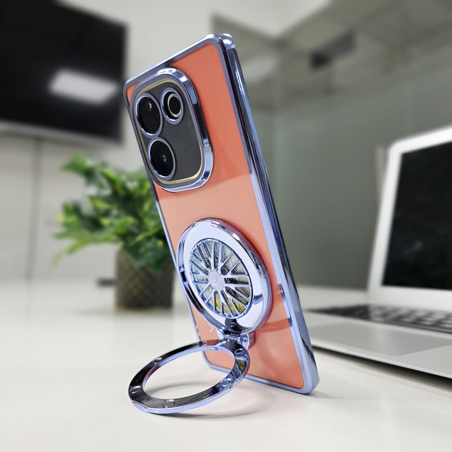 Vivo T3 Pro 5G Ferrari Wheel Electroplating Case