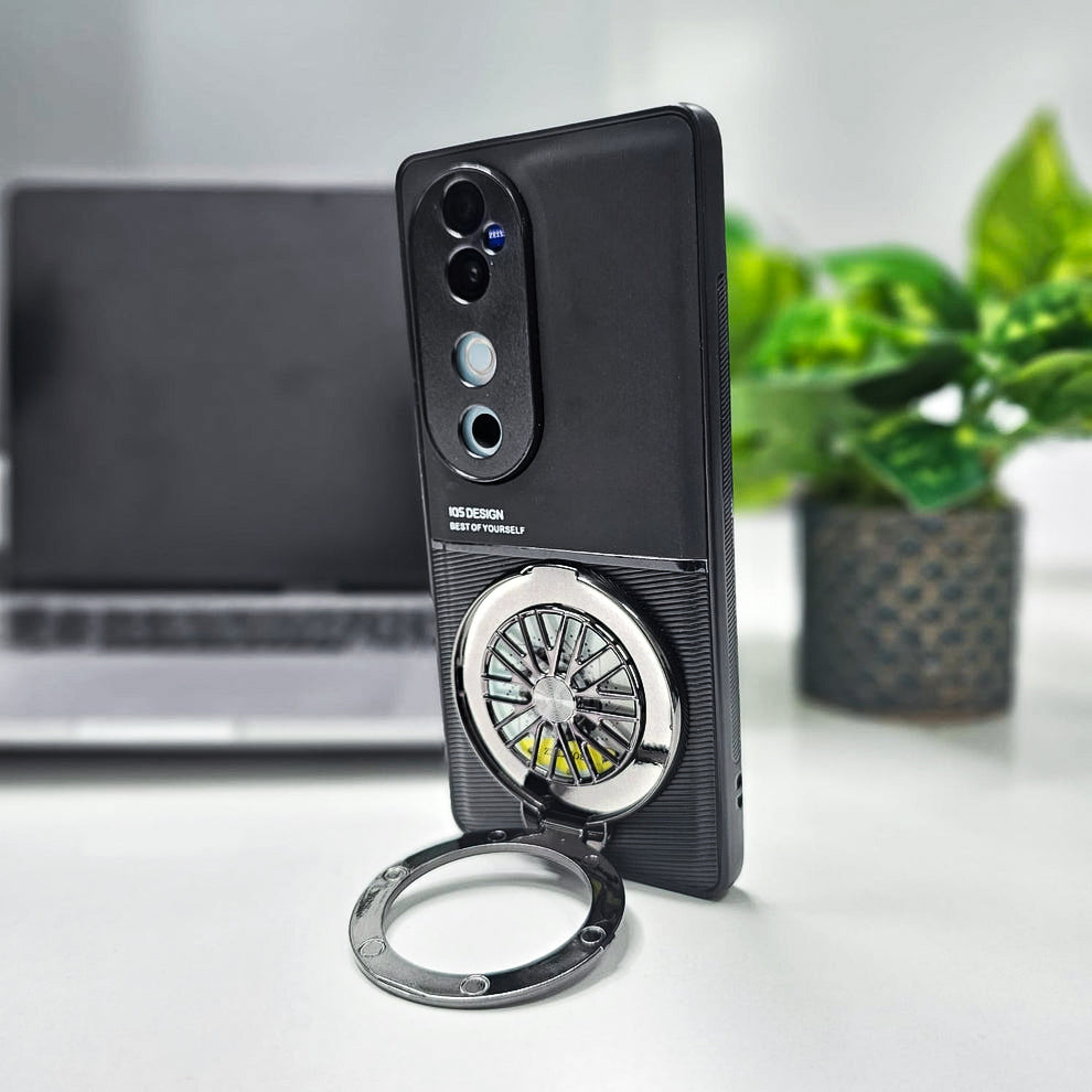 Vivo V40 5G Best Selling Stress Buster Wheel Hybrid Scratch Resistant Back Case