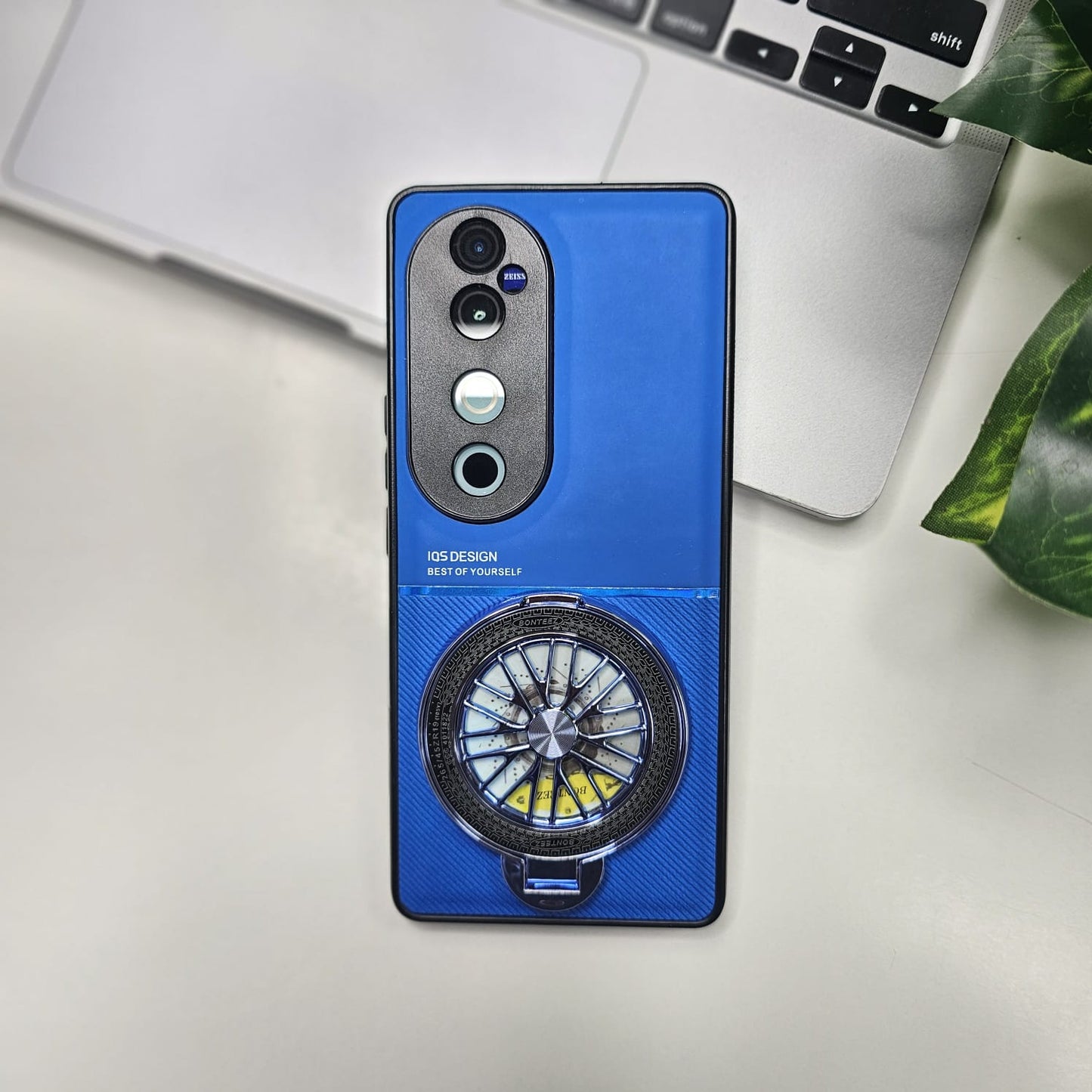 Vivo V40 Pro 5G Best Selling Stress Buster Wheel Hybrid Scratch Resistant Back Case