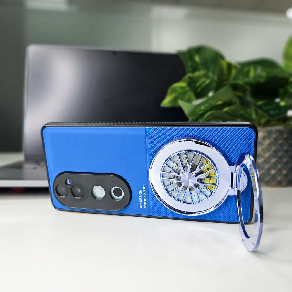 Vivo V40 5G Best Selling Stress Buster Wheel Hybrid Scratch Resistant Back Case