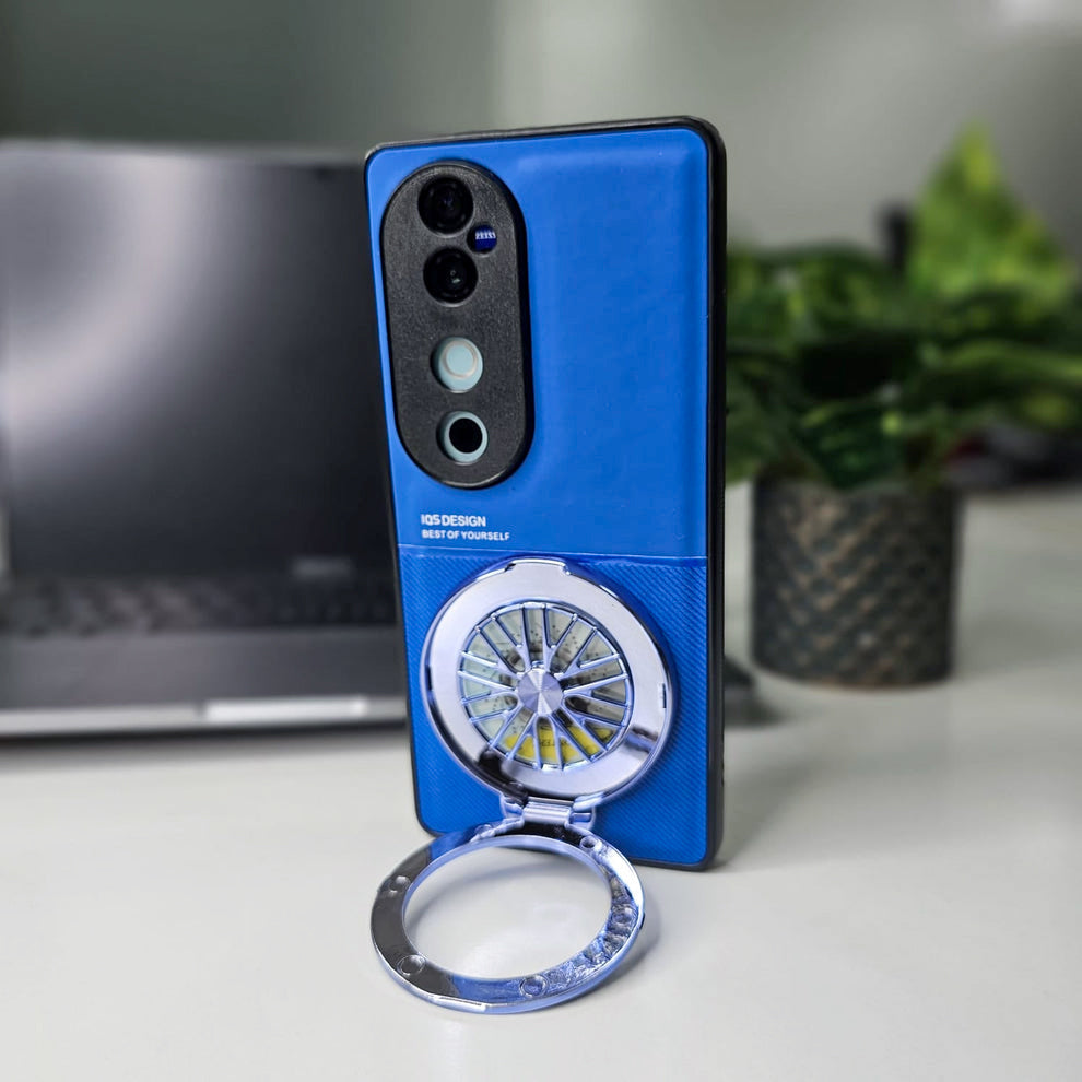 Vivo V40 5G Best Selling Stress Buster Wheel Hybrid Scratch Resistant Back Case