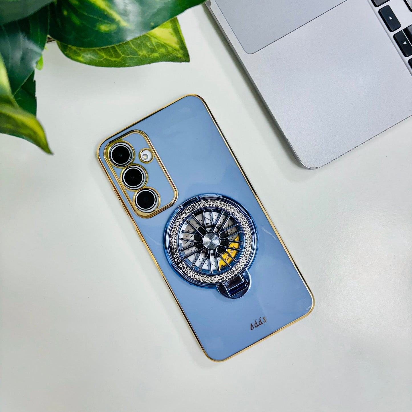 Samsung Galaxy S24 FE 5G Best Selling Stress Buster Wheel Silicone Scratch Resistant Back Case