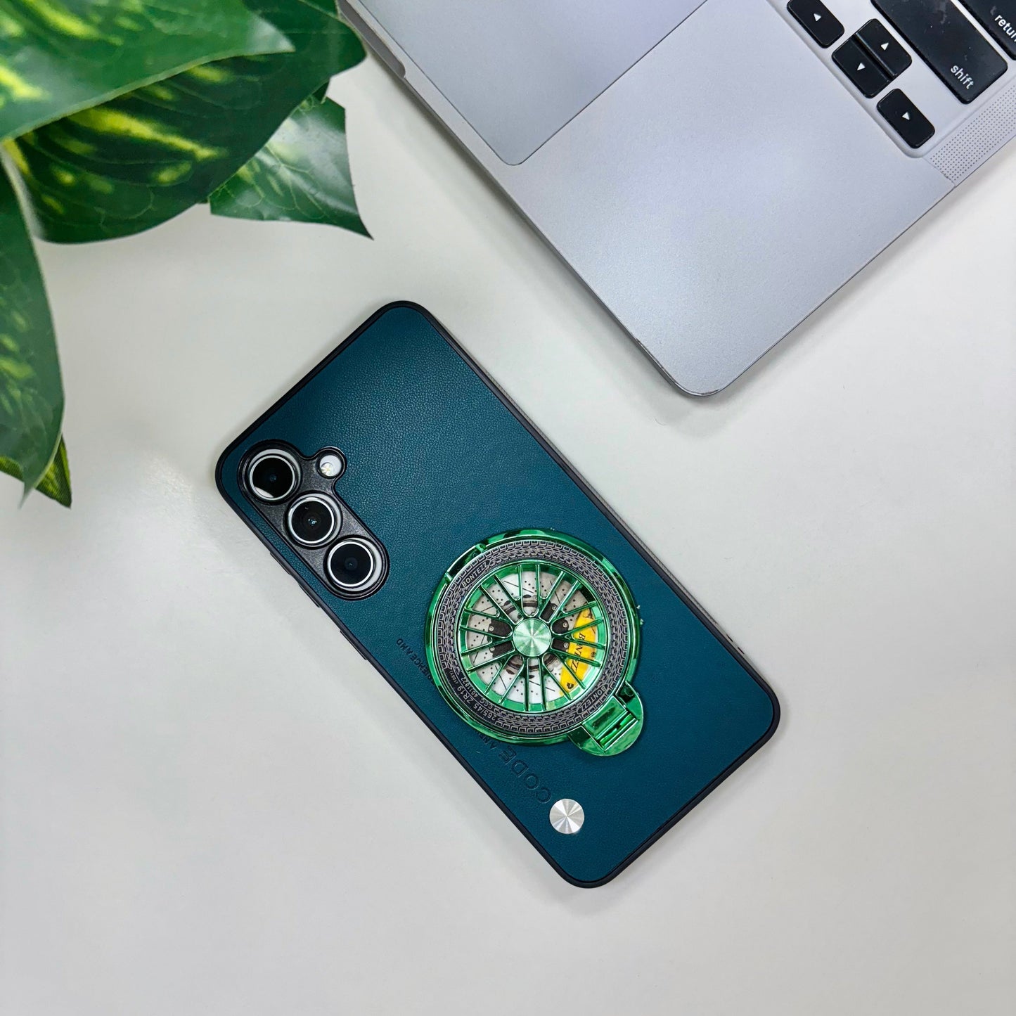 Samsung Galaxy A35 5G Best Selling Stress Buster Wheel Soft Vegan Scratch Resistant Back Case