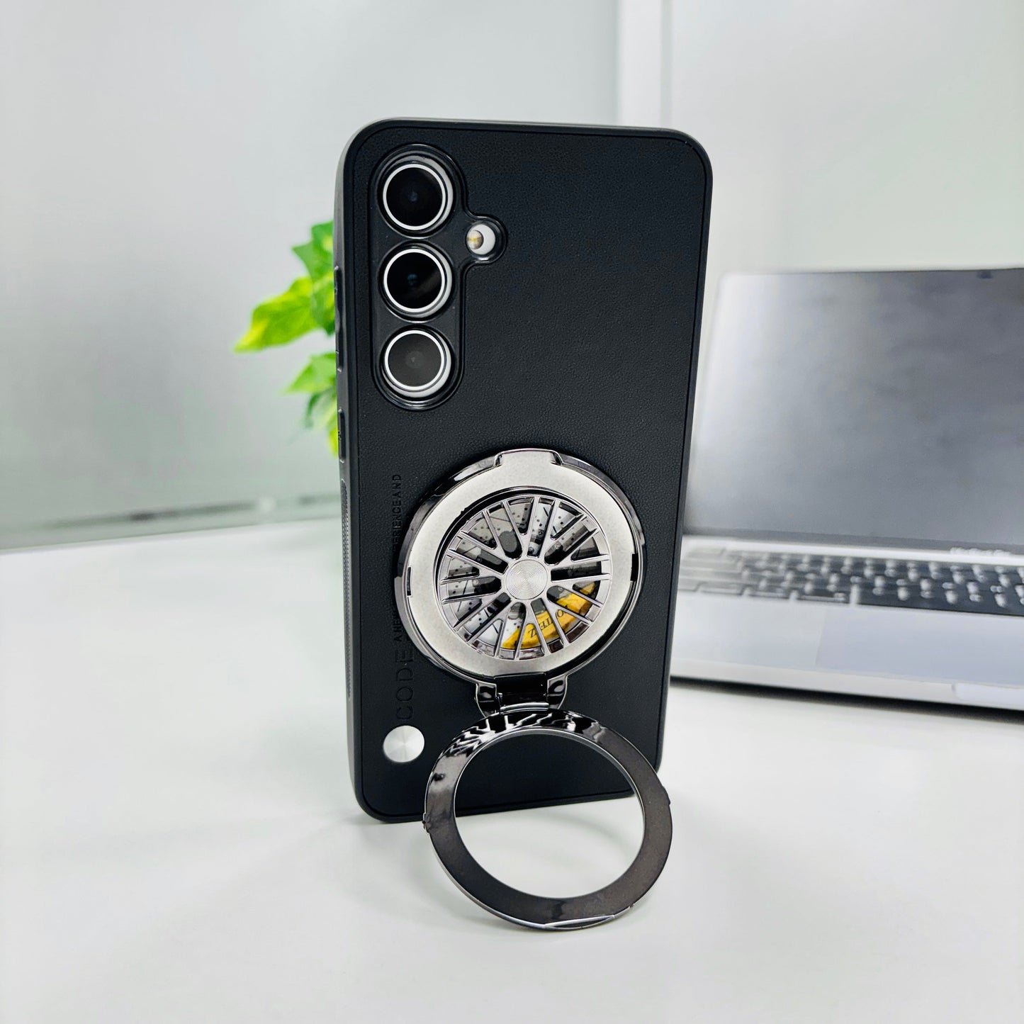 Samsung Galaxy A55 5G Best Selling Stress Buster Wheel Soft Vegan Scratch Resistant Back Case