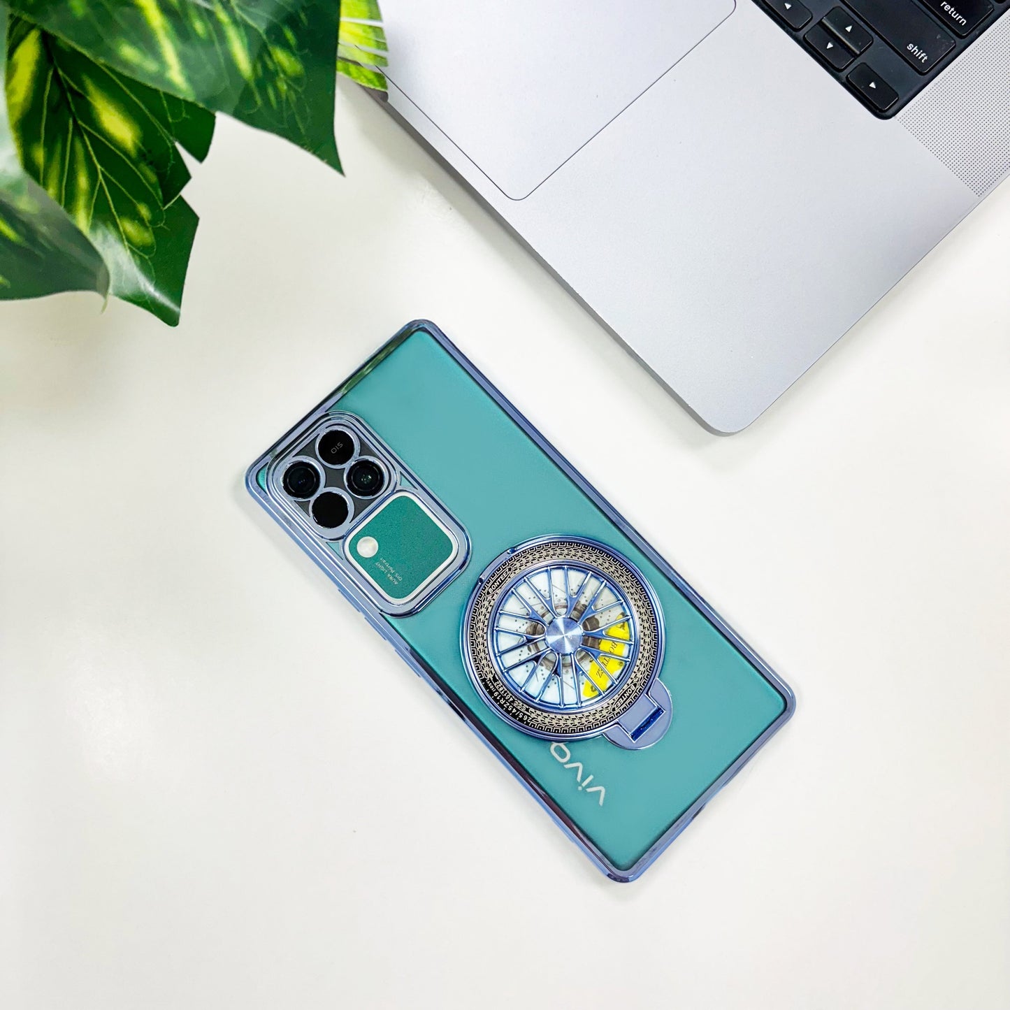 Vivo V30 Pro 5G Ferrari Wheel Electroplating Case