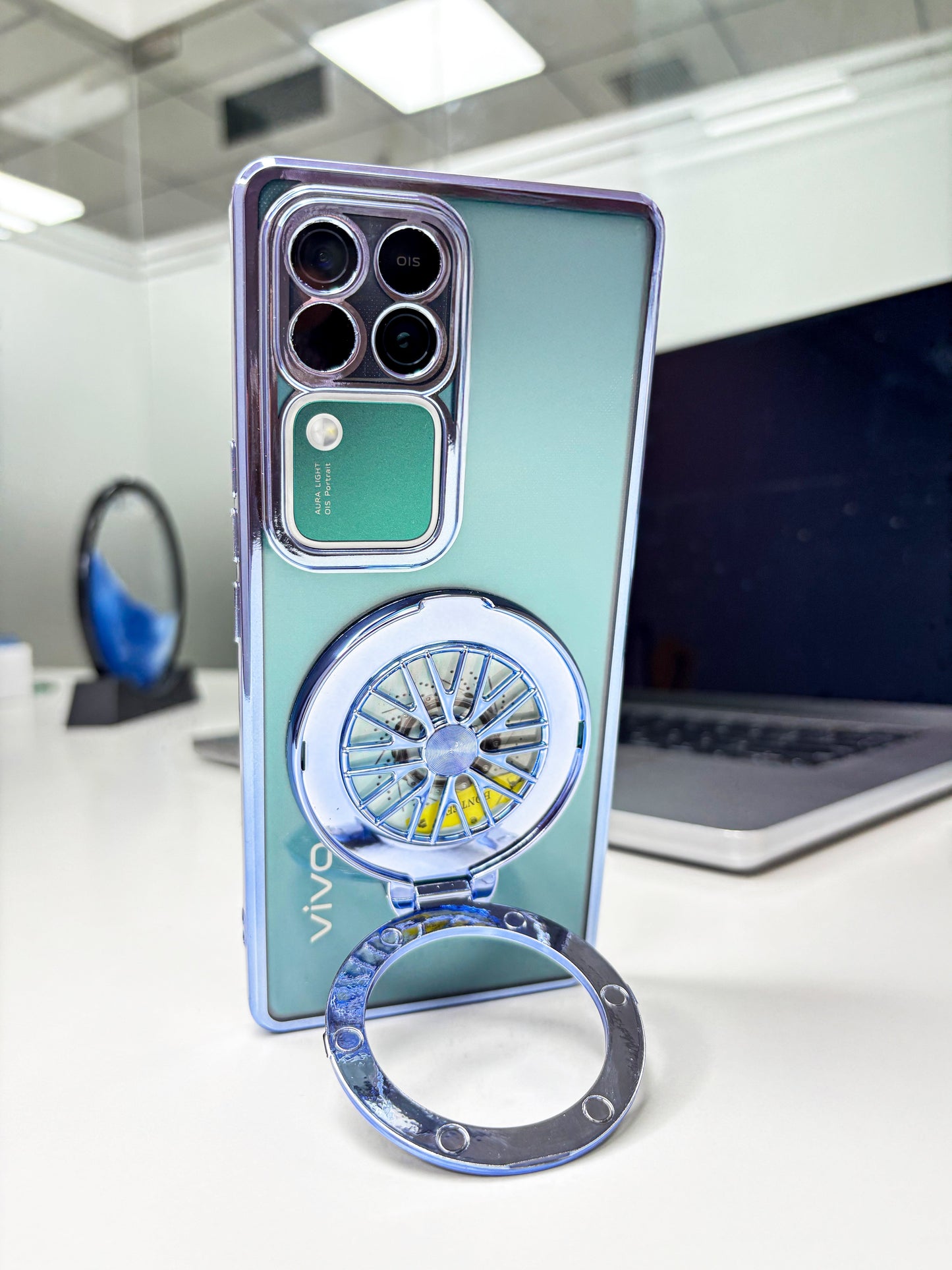 Vivo V30 Pro 5G Ferrari Wheel Electroplating Case